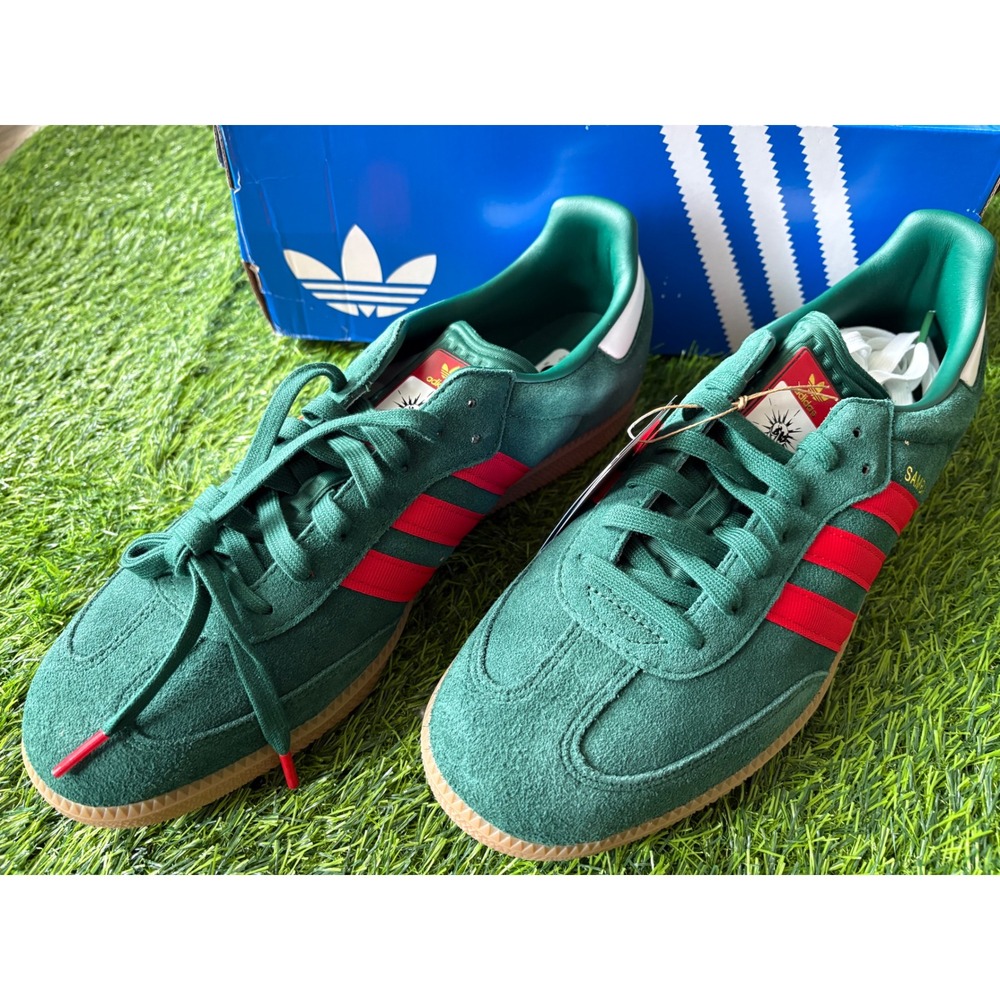 Adidas Samba OG Mexico Dark Green Scarlet Gum IH6829 Mens Size 12 Sneaker